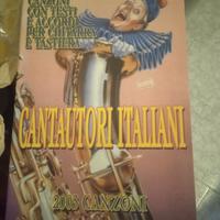 Libro con canzoni Italiane e accordi  per chitarra