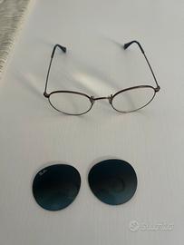 Lenti nuove sole Ray Ban 3447