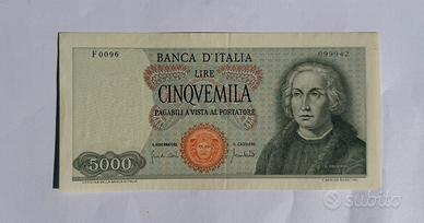 Lotto banconote Banca d’italia