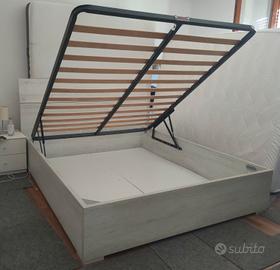 Letto Contenitore Mondo Convenienza+Materasso Emma