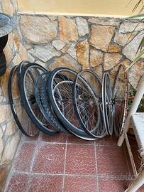 Ruote, copertoni, cerchi bici