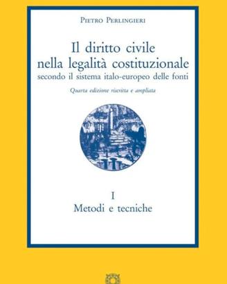 il diritto civile nella legalità costituzionale 