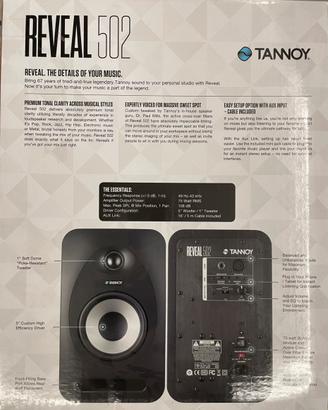 Tannoy reveal 502