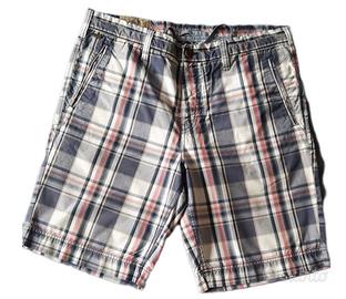 GUESS Bermuda uomo di cotone a quadri Taglia 52