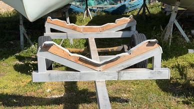 Carrello 5 - 6 metri da cantiere