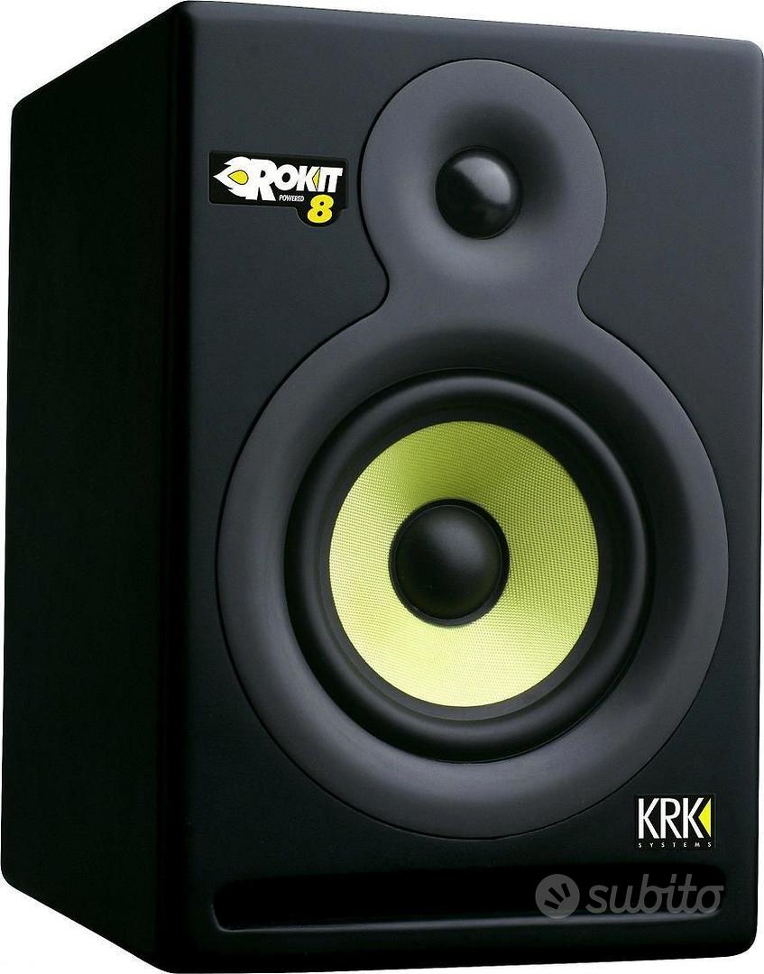 Coppia MONITOR STUDIO KRK RP 8 Rokit Powered 8 Audio/Video In vendita a Pescara