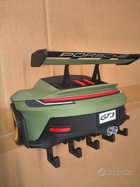 Portachiavi da Muro Porsche GT3-5 Ganci-Stampa 3D