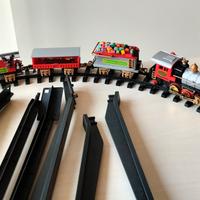 trenino per albero di Natale