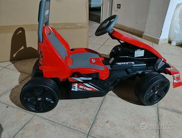 Go kart batteria con telecomando