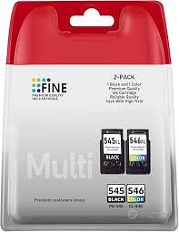 Cartucce Canon multipack Pixma 545-546 nero/colore