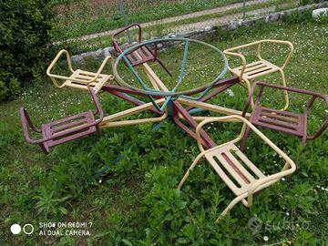 Giostra di ferro anni 70