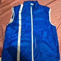 Gilet ciclismo blu M antivento MTB per uomo