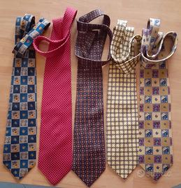 Cravatte Egon Von Furstenberg seta 100%