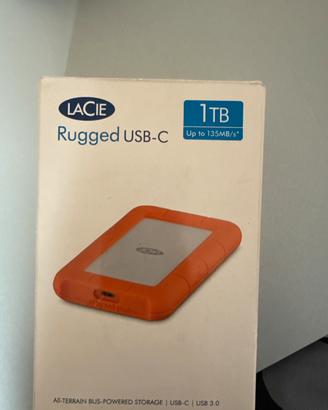 Hard disk Lacie 1tb Usb-c