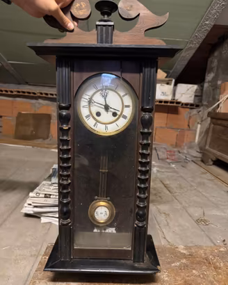 OROLOGIO A PENDOLO DA PARETE XIX SECOLO