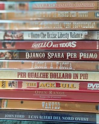 Collezione film western dvd nuovi sigillati