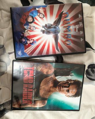 Set 2 DVD: Dumbo + Tomb Raider