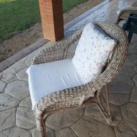 Poltroncine in vimini