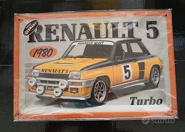 Insegna Renault 5 turbo