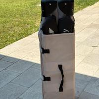 Lettino da campeggio con materasso