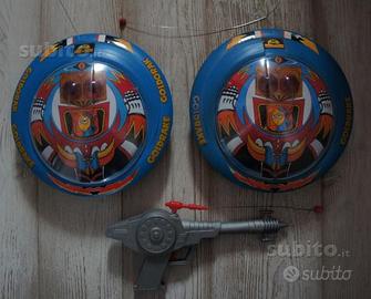 Coppia di dischi Goldrake reel 45 telecomandati