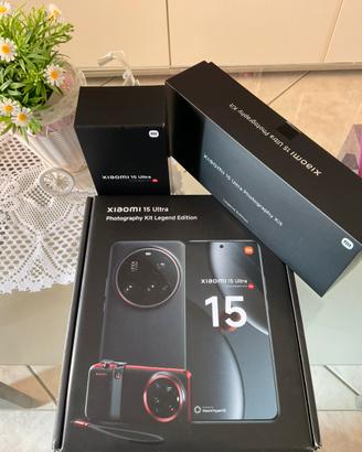 Xiaomi 15 U +Kit PHOTO super nuovo corri