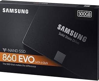 Samsung 860 EVO 500GB SSD SATA III 2.5”