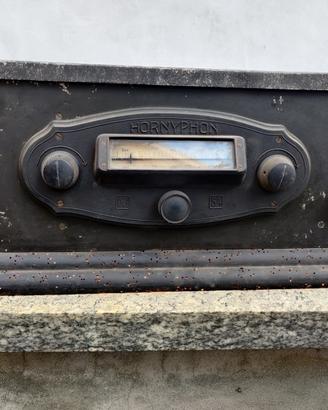 Radio a valvole anni '30 Hornyphon S4