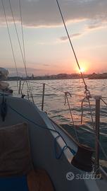 Giro in barca a vela al tramonto 