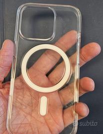 Custodia MagSafe trasparente per iPhone 16 Pro