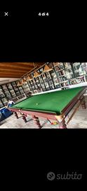 tavolo da snooker mantenuto benissimo