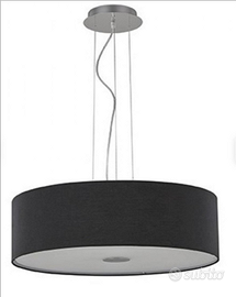 Lampadario moderno nero