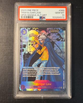 Law Manga Op05 Psa10 Eng