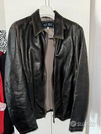 Giacca di Pelle Armani Jeans