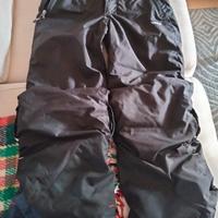 Coppia Pantaloni sci decathlon bambina/bambino+B+N