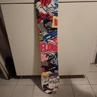 Tavola snowboard Flow h.140cm