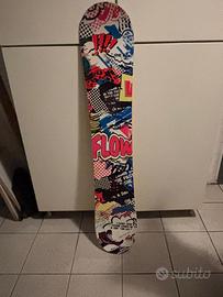 Tavola snowboard Flow h.140cm