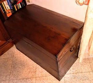 Baule antico restaurato