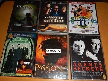 Dvd 10 titoli nuovi di negozio