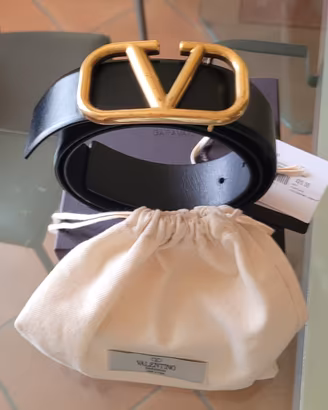 cintura vlogo signature  valentino 