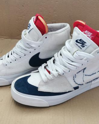 Scarpe Nike SB Blazer Mid Edge Hack Pack White 44