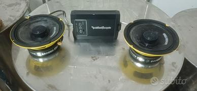 Amplificatore e altoparlanti harley davidson 