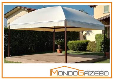 Gazebo SUN PLUS 5x5 copertura  tettoia certificata