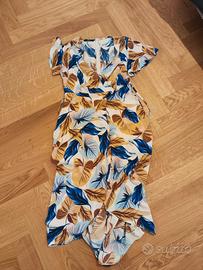 vestito lungo floreale 
