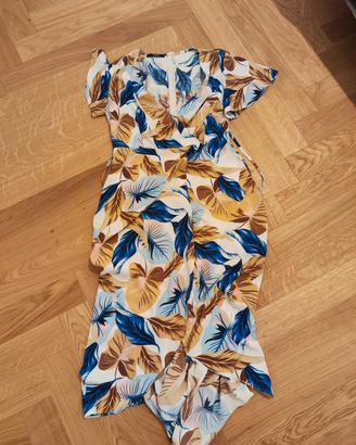 vestito lungo floreale 