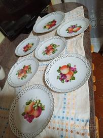 servizio frutta, lavatrice campeggio, lampadario, 