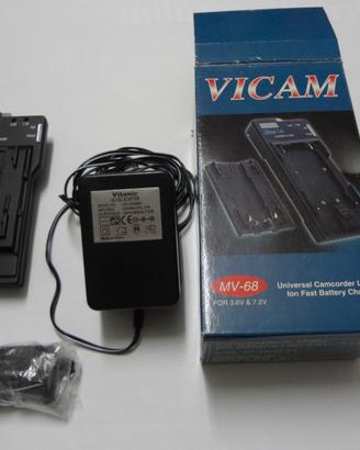 Caricabatterie VICAM MV-68 Universale Batterie