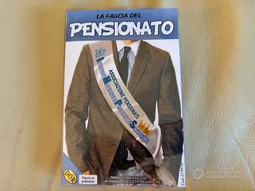 Fascia del pensionato per festa pensione