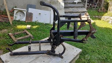 telaio post elastico artigianale per BSA M20 