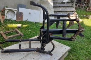 telaio post elastico artigianale per BSA M20 
